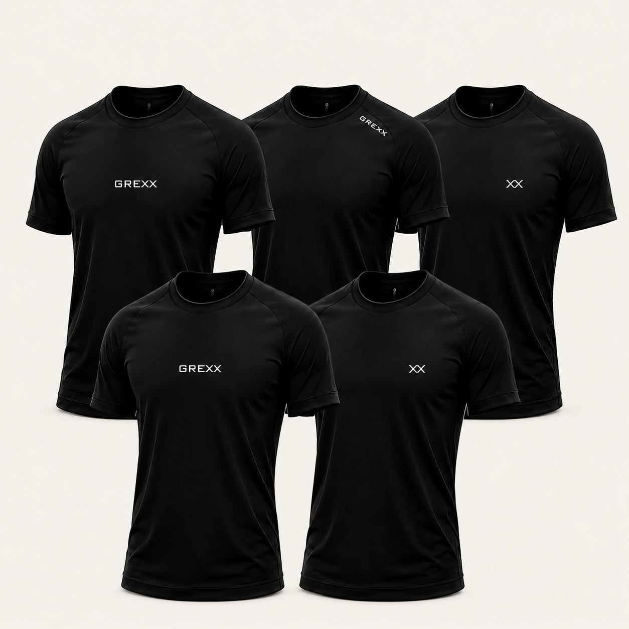 Kit 5 Camisas Dry Fit Ultra