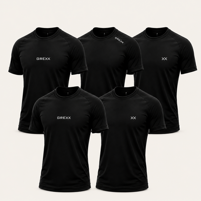 Kit 5 Camisas Dry Fit Ultra