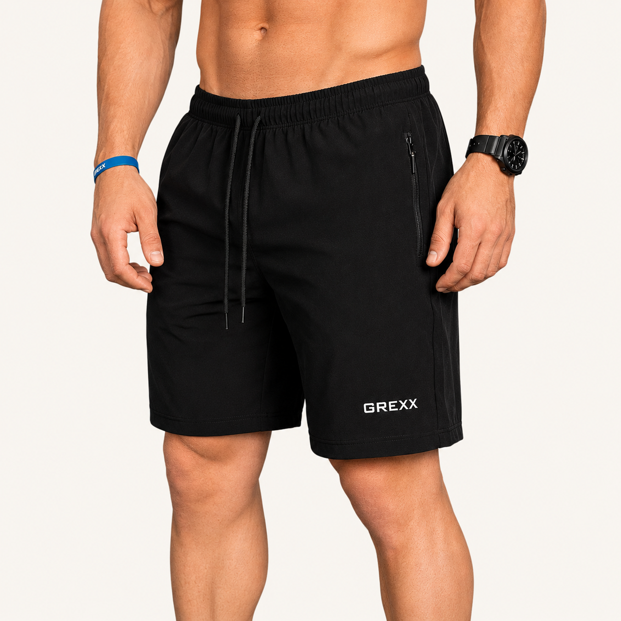 Bermuda Elastic com Ziper