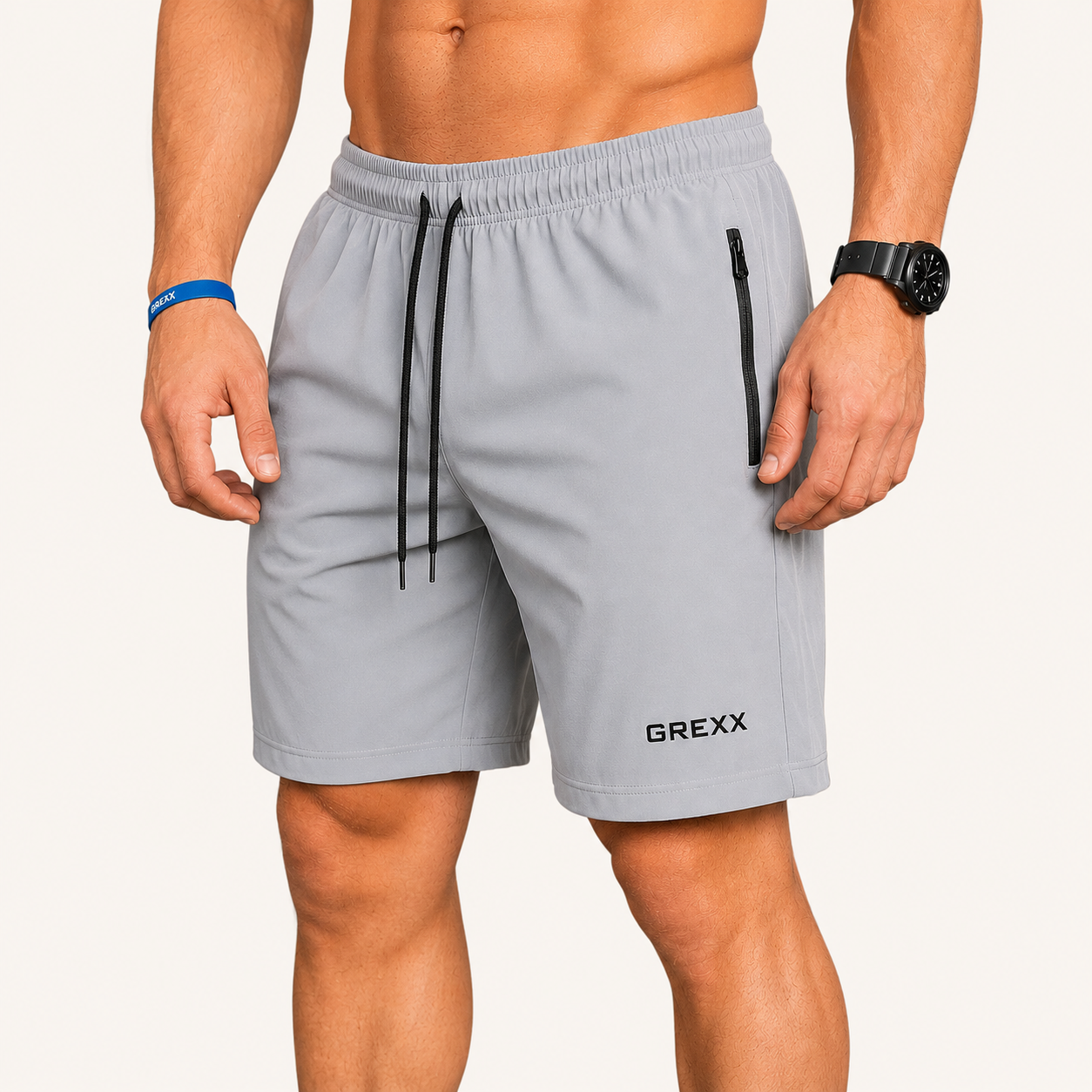 Bermuda Elastic com Ziper